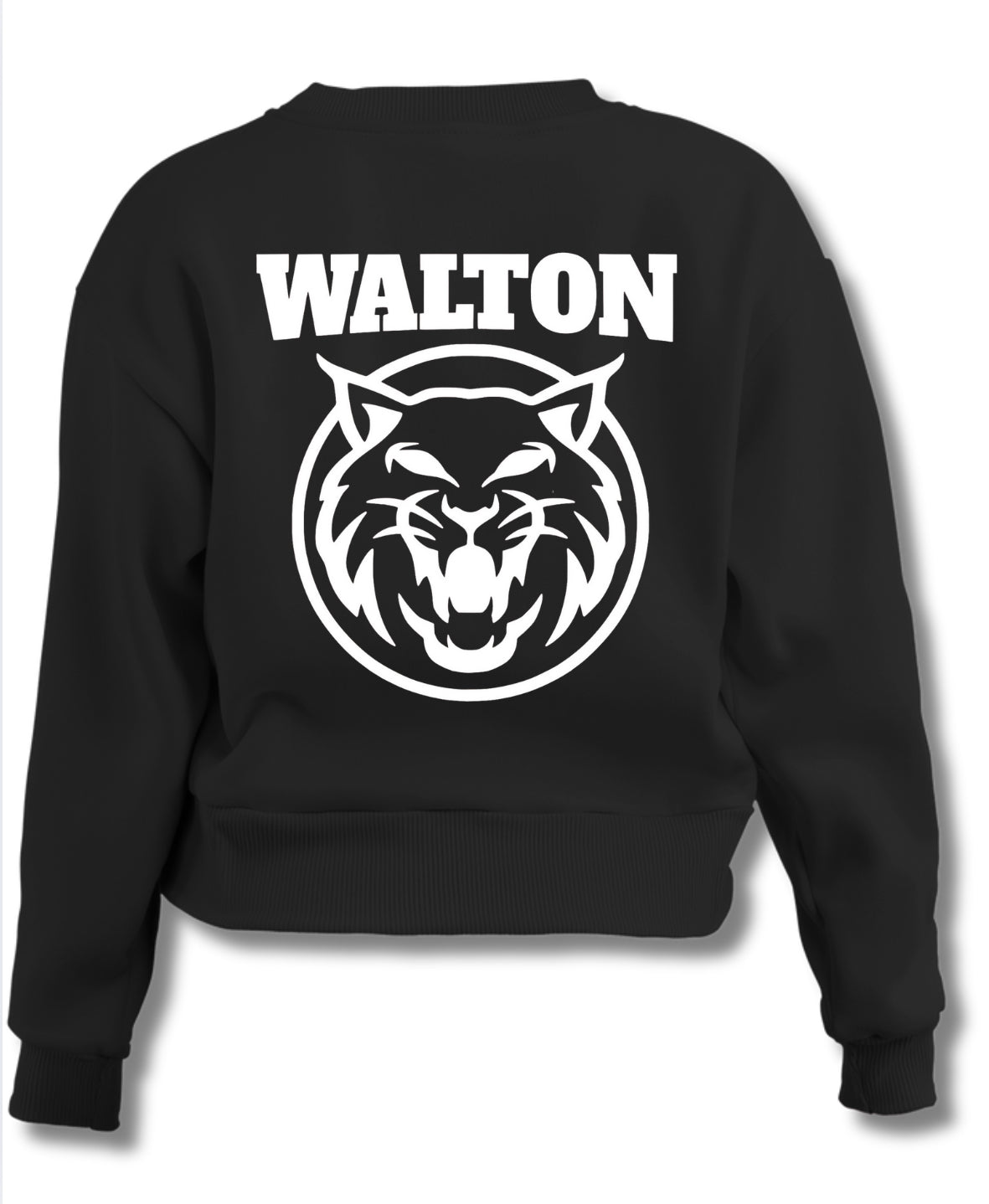 Walton/w design on back