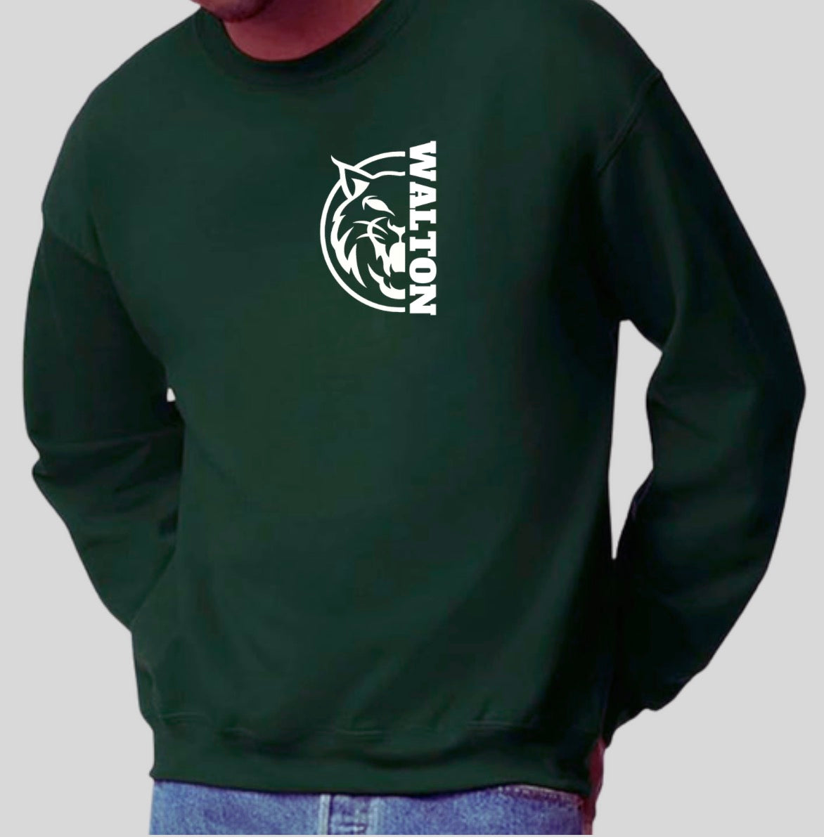 Walton/w design on back