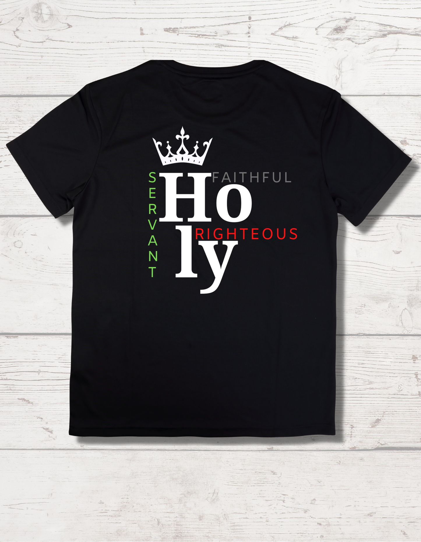 Holy righteous faithful servant
